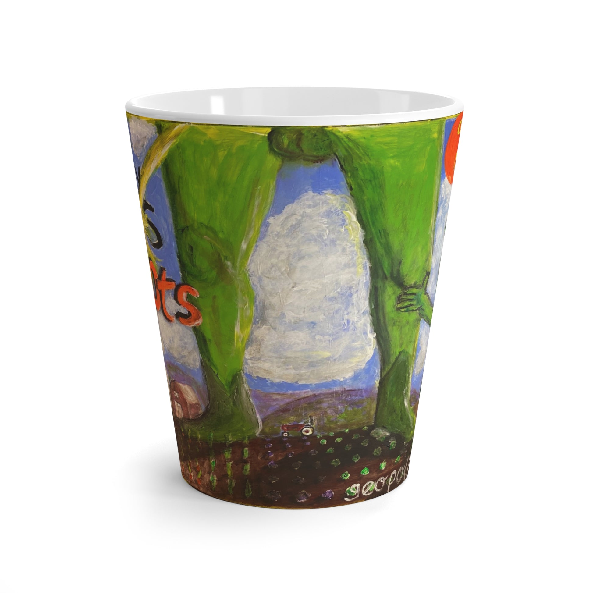 “Pretty Words” Latte Mug