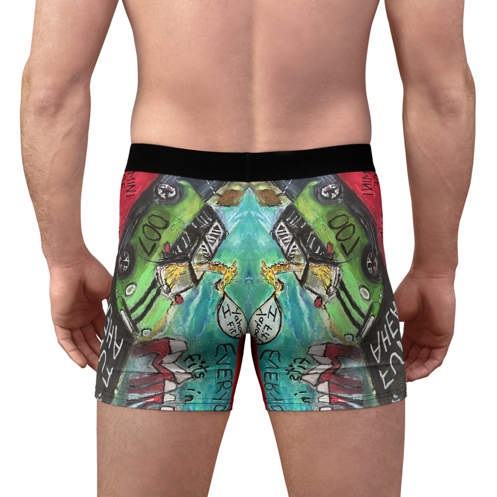 “Mini Fits” Men's Boxer Briefs (AOP)